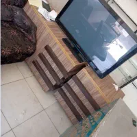 میز سالم و تمیز دو متری ام دی اف سه کشویی