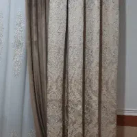 یک جفت کنارهمخمل نگین کاری و سایه مخمل کالیفرنیا|پرده، رانر، رومیزی|بهار, |دیوار
