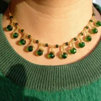 گردنبند ، گوشواره و دستبند (منجوق)