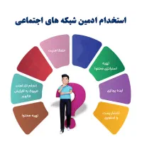 استخدام ادمین شبکه های اجتماعی