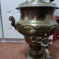 سماور ذغالی برنجی قدیمی|سماور، چایساز، قهوهساز|تبریز, |دیوار