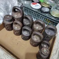 سنگهای ترازو قدیمی|کلکسیون اشیاء عتیقه|تبریز, |دیوار