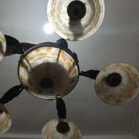۲عددلوسترآنتیک ۵ شاخه