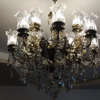 لوستر برنز 16 شاخه