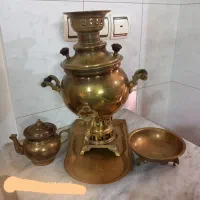 سماور قدیمی وزیبابا ستش برای شرکت تبریز و برادران