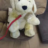 عروسک سگ پشمالو