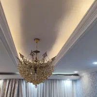لوستر به همراه 15لامپ سالم