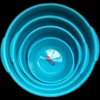 سرویس پلاستیک خاص با رنگ  سبز کله غازی درباری|ظروف نگهدارنده، پلاستیکی، یک‌بارمصرف|قوچان, |دیوار