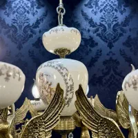 تولیدی لوستر لاوین مدل فرشته برنزی|لوستر و چراغ آویز|کرج, حصارک بالا|دیوار