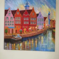 تابلو نقاشی رنگ روغن