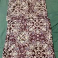 روتختی به همراه دوعدد روبالشتی و کوسن و کاور تخت