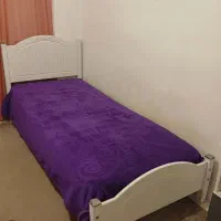 تخت یک نفره همراه تشک