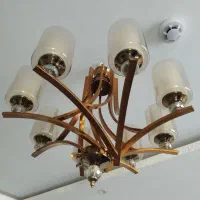 لوستر ۸شاخه|لوستر و چراغ آویز|نجفآباد, شهرک بهاران|دیوار