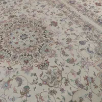 روفرشی مخمل ابریشم زمینه کرم|روفرشی|تهران, گلستان (شهرک راه آهن)|دیوار