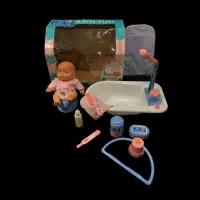 عروسک نوزاد با وان حمام برند My Sweetie - Bath Fun