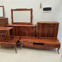 ست آینه کنسول.میز جلومبلی.میز تلویزیون.جاکفشی پیچک