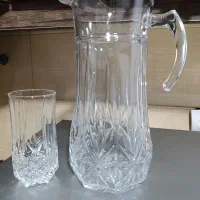 پارچ و لیوان فرانسه|ظروف سرو و پذیرایی|ری, شهید بهشتی|دیوار