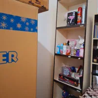 دو عدد قفسه کاربردی تمیز ام دی اف واستند آویز|کتابخانه، شلف، قفسه‌های دیواری|پلدختر, |دیوار