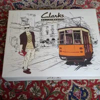 ست کمربند و کیف پول clarks