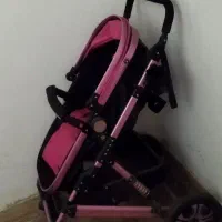 کالسکه دخترونه در حد نو تر تمیز|کالسکه و لوازم جانبی|آمل, |دیوار