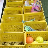 سبد پلاستیکی ۷ عدد