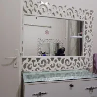 آینه و کنسول فروش فوری|بوفه، ویترین، کنسول|تهران, مجیدیه|دیوار