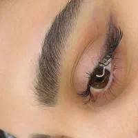 فیبروز ابرو خط چشم بن مژه شیدینگ لب|خدمات آرایشگری و زیبایی|جهرم, |دیوار