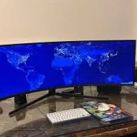 مانیتور ۴۹ اینچ خمیده گیمینگ سامسونگ Odyssey G9|قطعات و لوازم جانبی رایانه|تهران, شهرک دانشگاه شریف|دیوار
