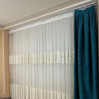 پرده حریر دستک دار ترک