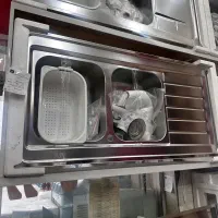 سینک میکس روکار لگن راست9072 زرکالا
