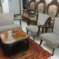 مبل ۴ نفره|مبلمان خانگی و میز عسلی|تهران, تهرانپارس جنوبی|دیوار