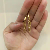گوشواره طلای کارتیه فقط با ۴