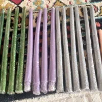 شمع وسنبل وتخم مرغ رنگی عید