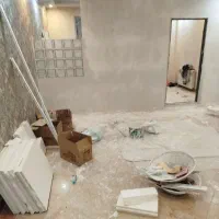 گچ کاری لکه گیری تخریب شومینه آرک بنا کناف بازسازی|خدمات پیشه و مهارت|تهران, زرگنده|دیوار