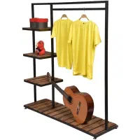 رگال لباس چوبی/ رگال لباس فلزی /رگال دیواری