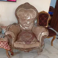 مبل سلطنتی چوب گردو اصل