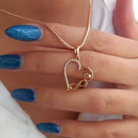 گردنبند قلب بینهایت مارک ژوپینگ