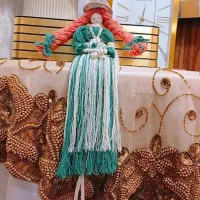 مکرومه و دیوار کوب