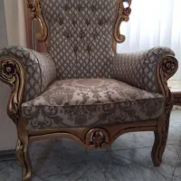 مبلمان سلطنتی با سه عدد میز عسلی|مبلمان خانگی و میز عسلی|مشهد, تربیت (صدف)|دیوار