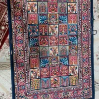 قالیچه گلیمی سورمه ای