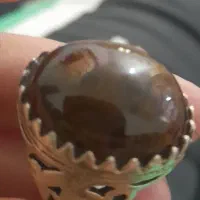 انگشتر عقیق سبز اصل