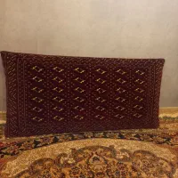 پشتی ترکمن دست باف