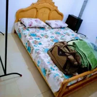 تخت دونفره بدون تشک و زیره دو جفت