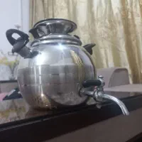 کتری سماوری استیل اصل|سماور، چای‌ساز، قهوه‌ساز|قم, شهرک فاطمیه|دیوار