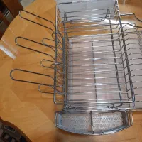 آبچکان درجه یک استیل بزرگ تمیز و نو|آب‌چکان و نظم‌دهنده ظروف|تهران, جمهوری|دیوار