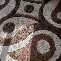 گلیم فرش شش متری پرزدار شگی