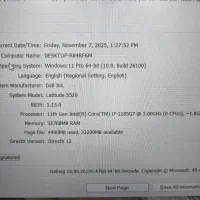 لپتاپ لمسی DELL LATITUDE 5520 اینتل i7 نسل 11|رایانه همراه|بندر گناوه, |دیوار