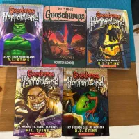 ۵ جلد کتاب goosebumps