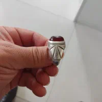 انگشتر عقیق سرخ یمنی|جواهرات|الوند, |دیوار