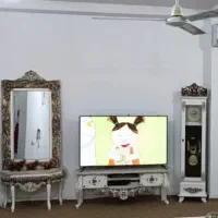 ست آینه و ساعت و میز تی وی خورموج